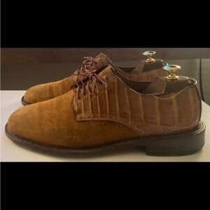 Men's Brown Leather Dress Shoes